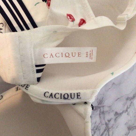 Cacique T-shirt Bra Size 34G - Picture 4 of 4